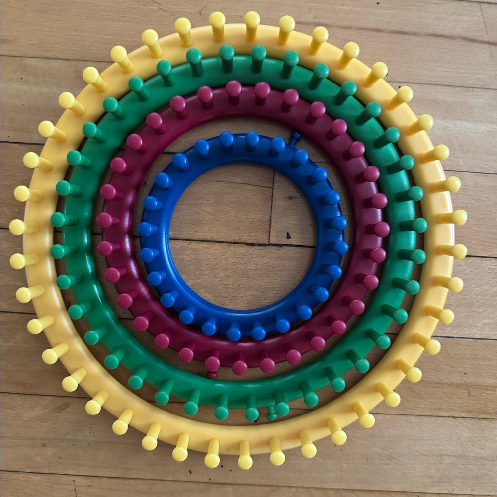 Colorful Knitting Loom Set